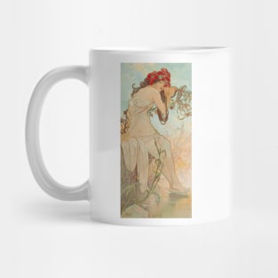 Summer, Mucha Mug